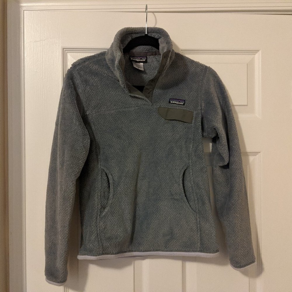 Gray Patagonia Quarter Zip Fleece (Women's XS-New)
